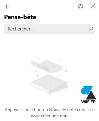 tutoriel Windows 10 pense bete sticky notes postit