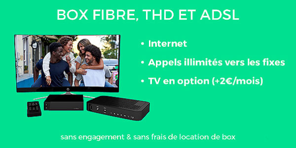 bon plan forfait ADSL fibre cable Red by SFR showroomprive