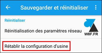 tutoriel reset Sony Xperia smartphone tablette telephone