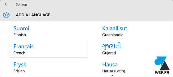 tutoriel Windows 10 changer langue systeme