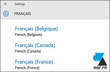 tutoriel Windows 10 changer langue systeme