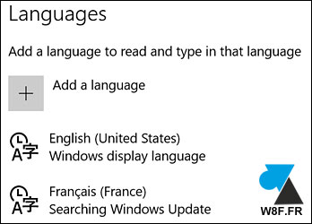 tutoriel Windows 10 changer langue systeme