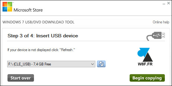 tutoriel télécharger créer clé USB Windows Server 2016