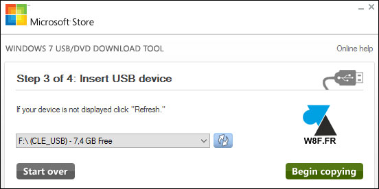 tutoriel télécharger créer clé USB Windows Server 2016