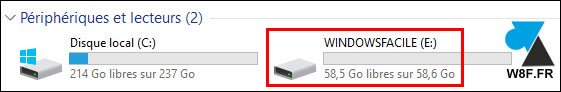 tutoriel formater cle usb disque dur externe