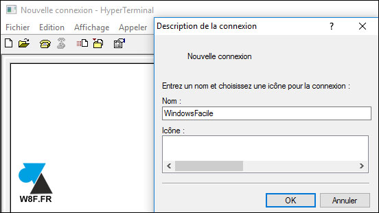 tutoriel logiciel gratuit HyperTerminal Windows XP 10