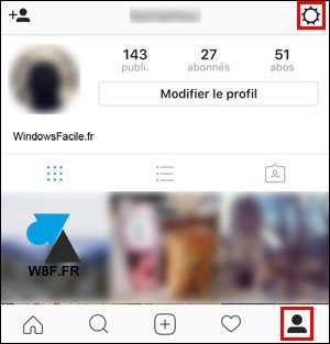 tutoriel multicompte Instagram iPhone iPad iOS