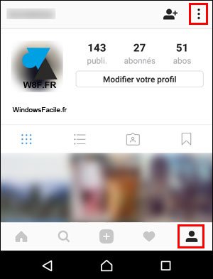 tutoriel multicompte Instagram Android