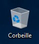 tutoriel Windows 10 icone Corbeille Bureau w10