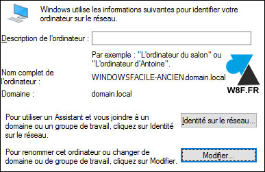 tutoriel renommer pc windows domaine active directory