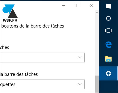 tutoriel Windows 10 deplacer barre des taches menu Demarrer