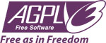 AGPL v3 logo