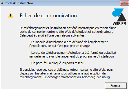 tutoriel telecharger installer Autodesk AutoCAD erreur