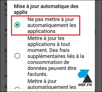 tutoriel Android application Play Store mise a jour automatique