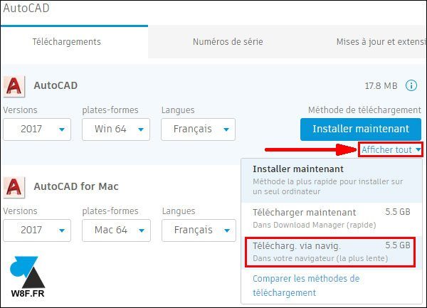 tutoriel telecharger installer Autodesk AutoCAD