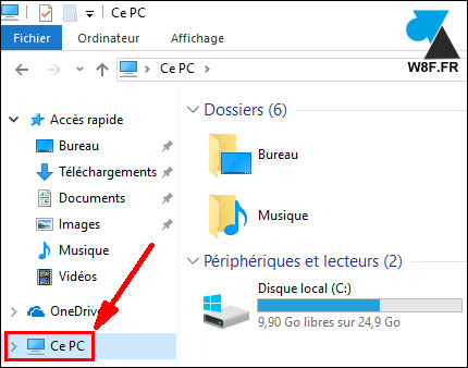 tutoriel Windows 10 Ce PC ordinateur Poste de travail