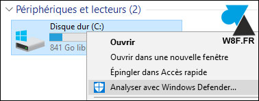 tutoriel Windows 10 Defender analyse antivirus