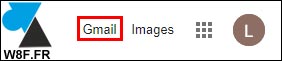 google menu gmail tutoriel