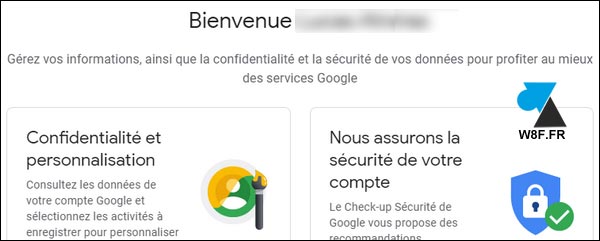 sécurité compte Google Gmail