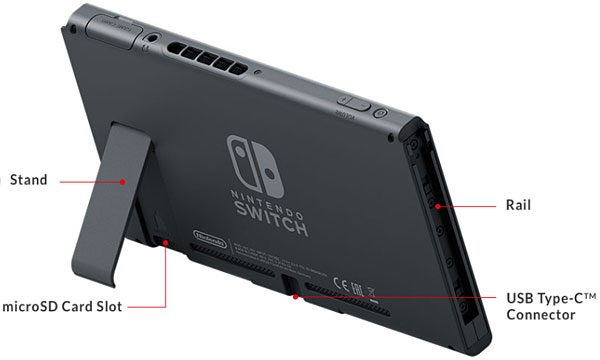 Nintendo Switch config spec