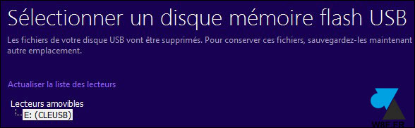 tutoriel créer clé USB installation Windows 10 Creators Update