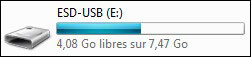 tutoriel renommer clé USB