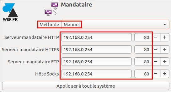 tutoriel Linux Ubuntu réseau serveur mandataire proxy internet