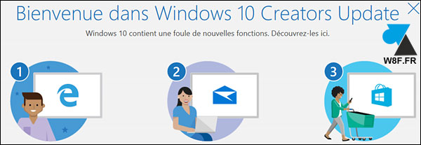 tutoriel telecharger installer mise à jour Windows 10 Creators Update 1703 CU