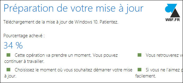 tutoriel telecharger installer mise à jour Windows 10 Creators Update 1703 CU