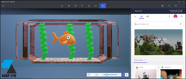 tutoriel Windows 10 Creators Update Paint 3D Paint3D 3DPaint