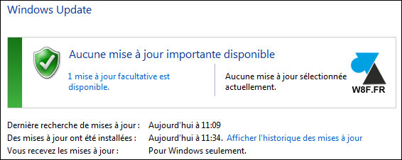 tutoriel Windows 7 Update mise à jour