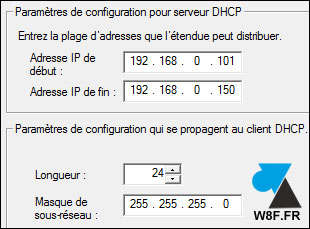 tutoriel Windows Server 2016 WS2016 serveur DHCP