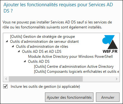 tutoriel installer Windows Server 2016 Active Directory WS2016 AD DS