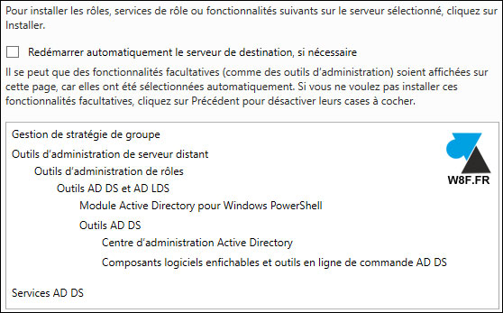 tutoriel installer Windows Server 2016 Active Directory WS2016 AD DS