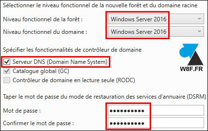 tutoriel installer Windows Server 2016 Active Directory WS2016 AD DS