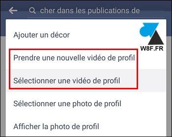tutoriel video de profil Facebook Android iPhone