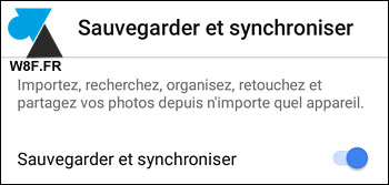 tutoriel sauvegarde automatique photo Android Google Photos