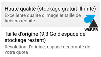 tutoriel sauvegarde automatique photo Android Google Photos