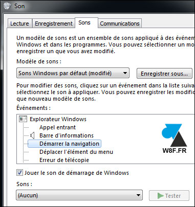 tutoriel configurer son audio Windows 7