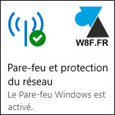 tutoriel activer desactiver pare feu firewall Windows 10