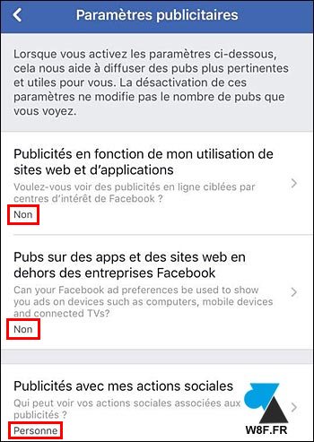 tutoriel iPhone iPad Android publicité Facebook mobile