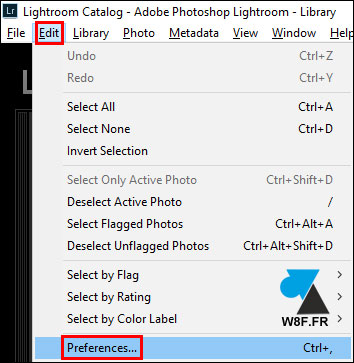 tutoriel Adobe Photoshop Lightroom