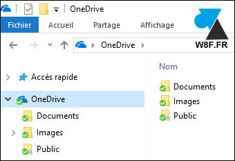 onedrive explorateur windows