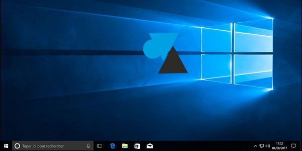 tutoriel Windows 10 icones disparu bureau