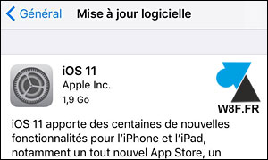 tutoriel telecharger installer iOS 11