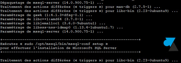 tutoriel installer SQL Server Linux Ubuntu