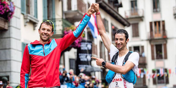 UTMB 2017 Kilian Jornet François D'Haene