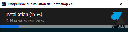 tutoriel telecharger installer Adobe Photoshop CC 2018