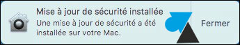 tutoriel Mac macOS installer mise à jour sécurité