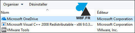tutoriel Windows 10 desinstaller programme logiciel OneDrive
